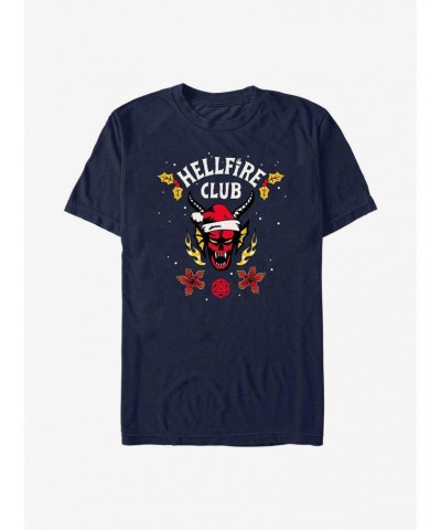 Stranger Things A Hellfire Holiday T-Shirt $10.28 T-Shirts