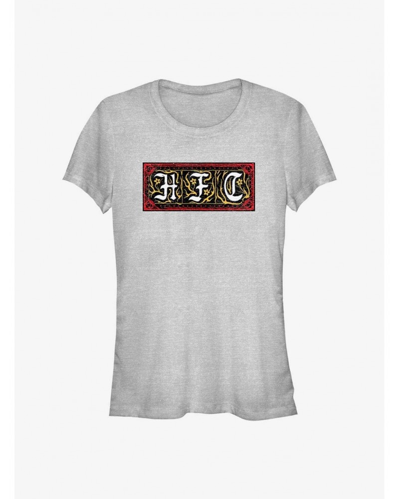 Stranger Things HFC Emblem Girls T-Shirt $10.21 T-Shirts