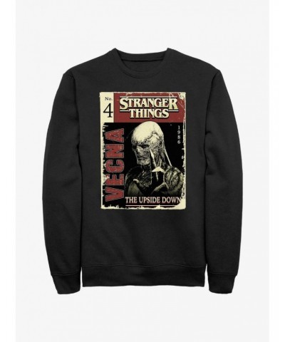 Stranger Things Vecna Pulp Comic Sweatshirt $18.45 Sweatshirts