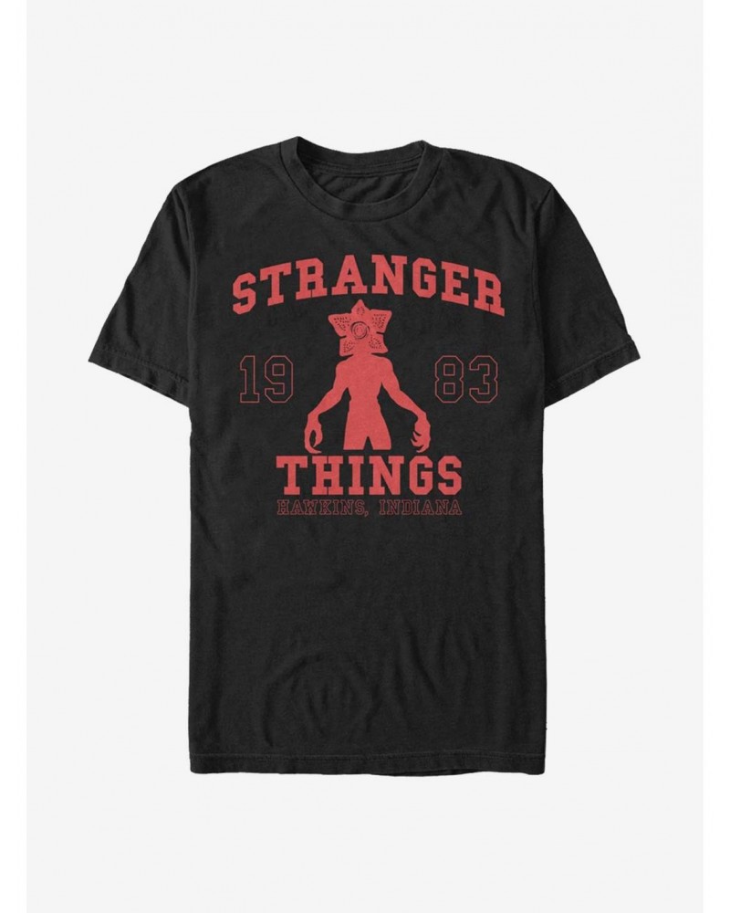 Stranger Things Collegiate T-Shirt $10.28 T-Shirts