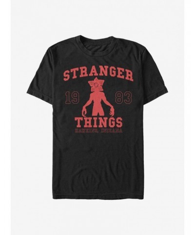 Stranger Things Collegiate T-Shirt $10.28 T-Shirts