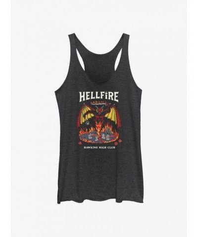 Stranger Things Hellfire Hawkins High Club Girls Tank $8.03 Tanks