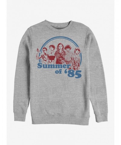 Stranger Things Group Summer of 85 Crew Sweatshirt $12.55 Sweatshirts