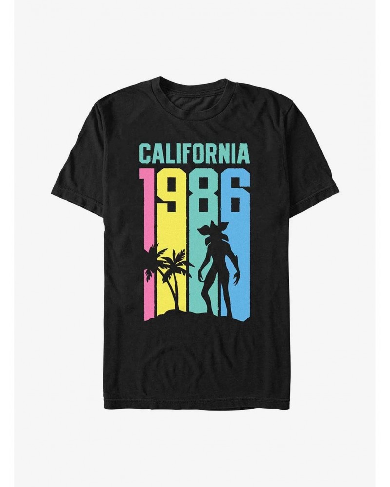 Stranger Things California Demogorgon T-Shirt $8.37 T-Shirts