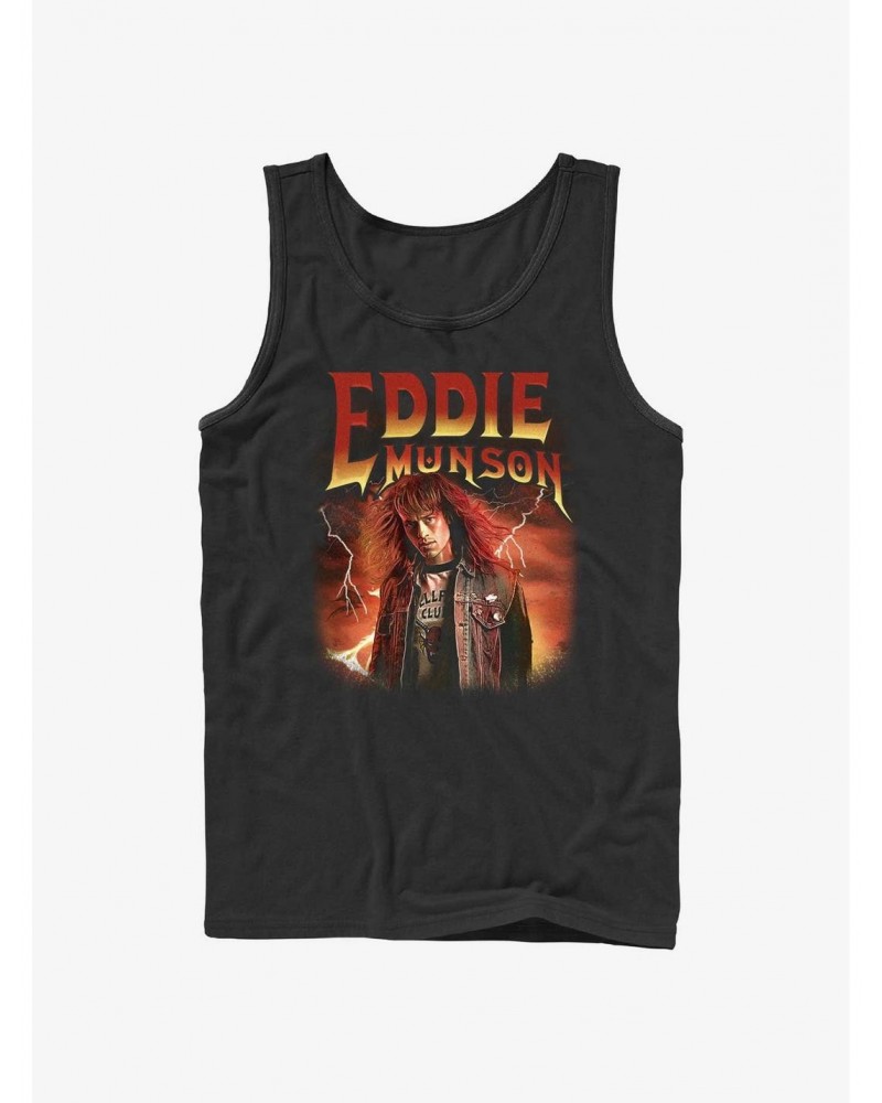 Stranger Things Metal Eddie Munson Tank $10.21 Tanks