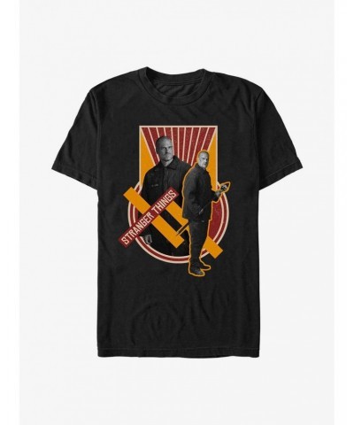 Stranger Things Comrade Hopper T-Shirt $7.65 T-Shirts