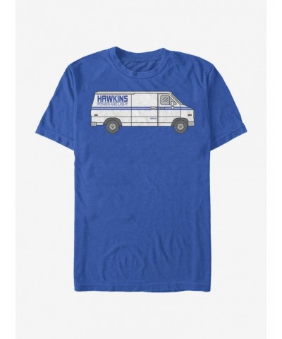 Stranger Things Hawkins Power Truck T-Shirt $10.76 T-Shirts