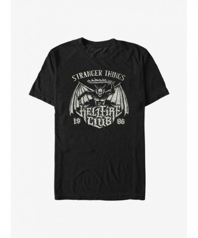 Stranger Things Hellfire Club Demon Extra Soft T-Shirt $10.17 T-Shirts