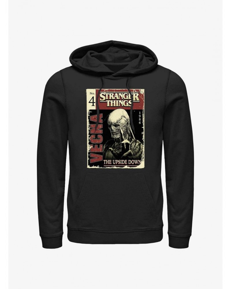 Stranger Things Vecna Pulp Comic Hoodie $20.21 Hoodies