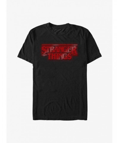 Stranger Things Sparkly Logo T-Shirt $8.37 T-Shirts