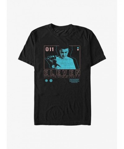 Stranger Things Eleven Infographic T-Shirt $11.95 T-Shirts