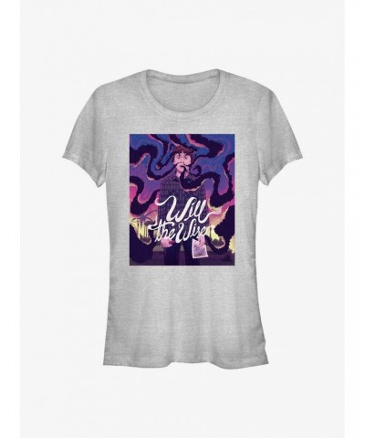 Stranger Things Will The Wise Poster Girls T-Shirt $8.96 T-Shirts