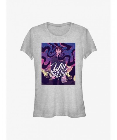 Stranger Things Will The Wise Poster Girls T-Shirt $8.96 T-Shirts