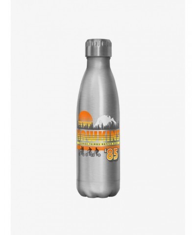 Stranger Things Hawkins Sunset Stainless Steel Water Bottle $11.70 Water Bottles