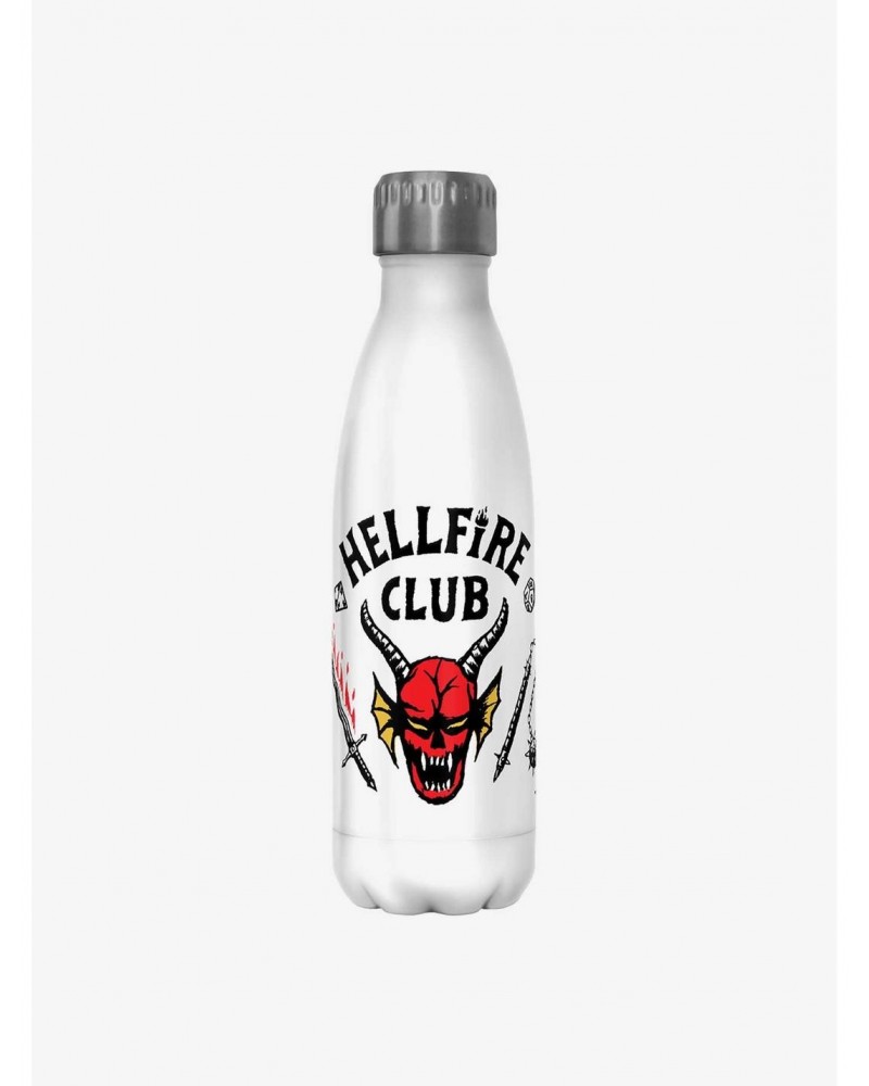 Stranger Things Hellfire Club Water Bottle $8.47 Water Bottles