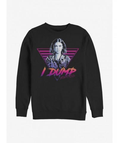 Stranger Things Dump Your Ass Crew Sweatshirt $14.76 Sweatshirts