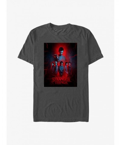 Stranger Things Characters Poster T-Shirt $9.56 T-Shirts