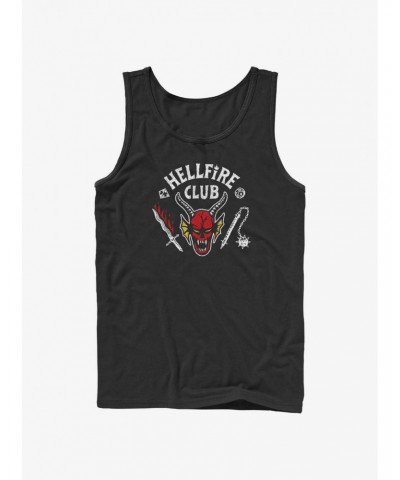 Stranger Things Hellfire Club Logo Tank Top $9.46 Tops