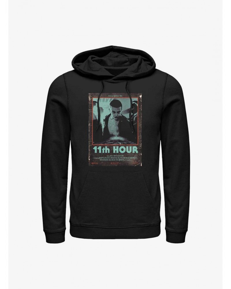 Stranger Things 11th Hour Hoodie $14.82 Hoodies