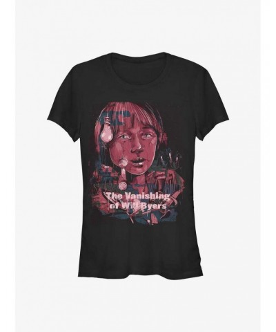 Stranger Things Will Vanishing Girls T-Shirt $11.95 T-Shirts