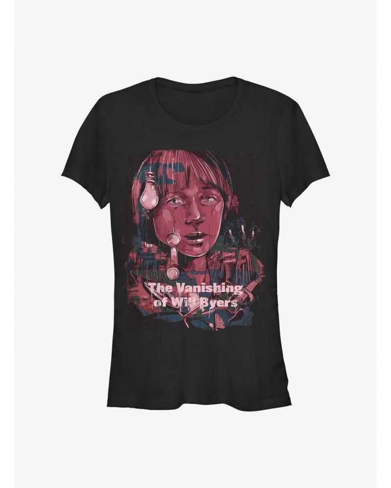 Stranger Things Will Vanishing Girls T-Shirt $11.95 T-Shirts